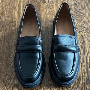 Madewell Classic Black Loafers for Women Sz 8